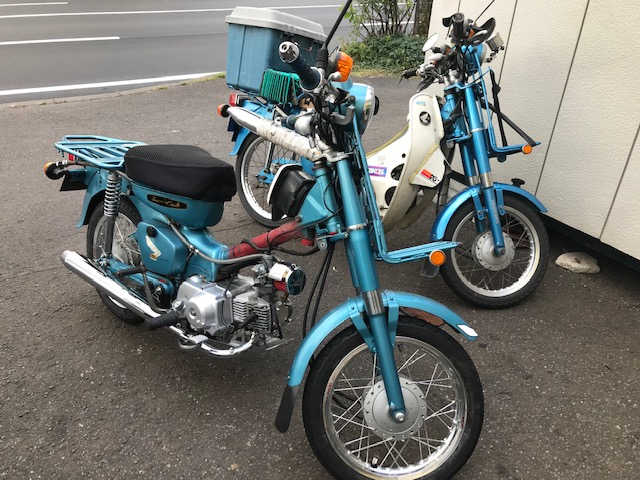 スーパーカブ90　プラグ新品　タイヤ前後バリ山　Eオイル交換済　ガソリン満タン スーパーカブ90 プラグ新品 タイヤ前後バリ山 Eオイル交換済 ガソリン